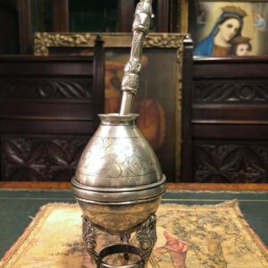 MATE PLATA COLONIAL DE 3 PATAS