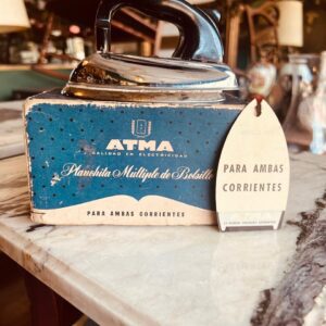 PLANCHA DE VIAJE ATMA 1958 EN SU CAJA ORIGINAL