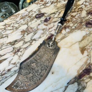 PALA DE PESCADO PLATA SIGLO XIX