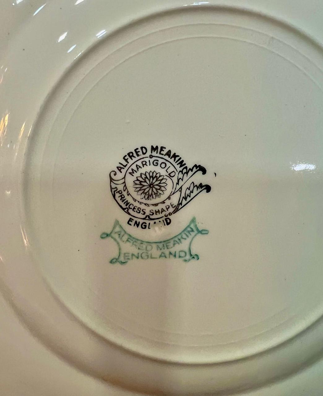 TRIO DE TE LOZA INGLESA ALFRED MEAKING - Image 2