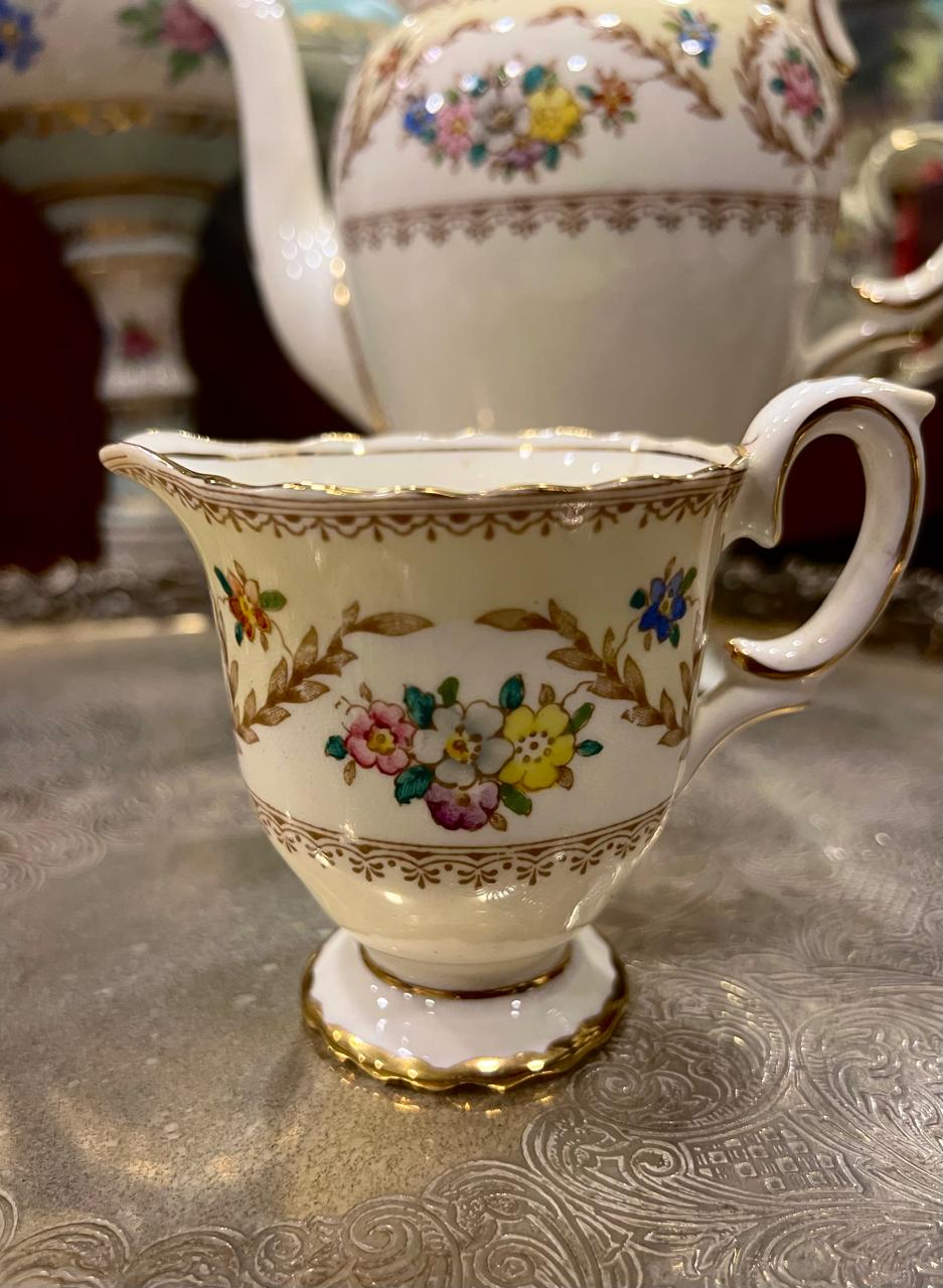 JUEGO CAFE CROWN STAFFORDSHIRE SELLADO Y NUMERADO - Image 7