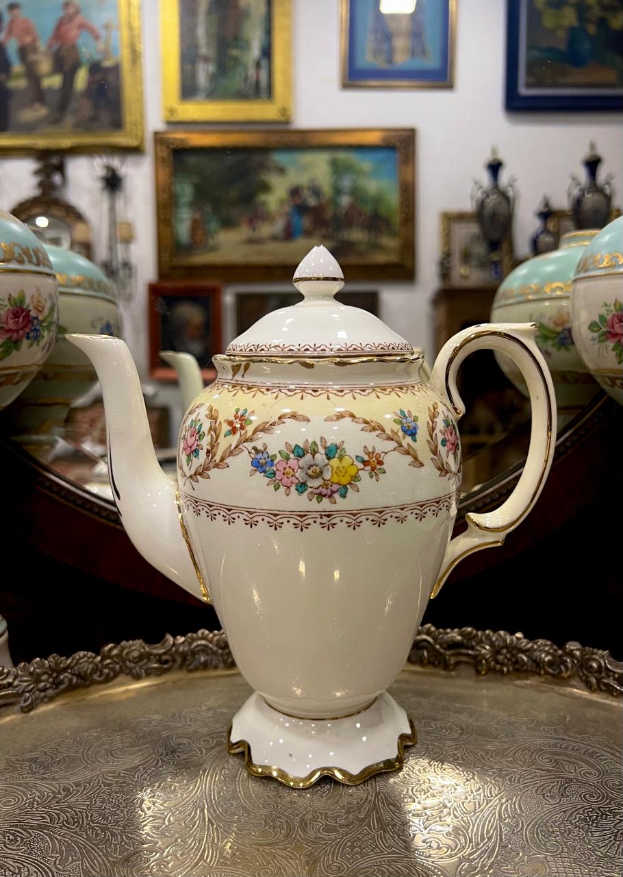 JUEGO CAFE CROWN STAFFORDSHIRE SELLADO Y NUMERADO - Image 5