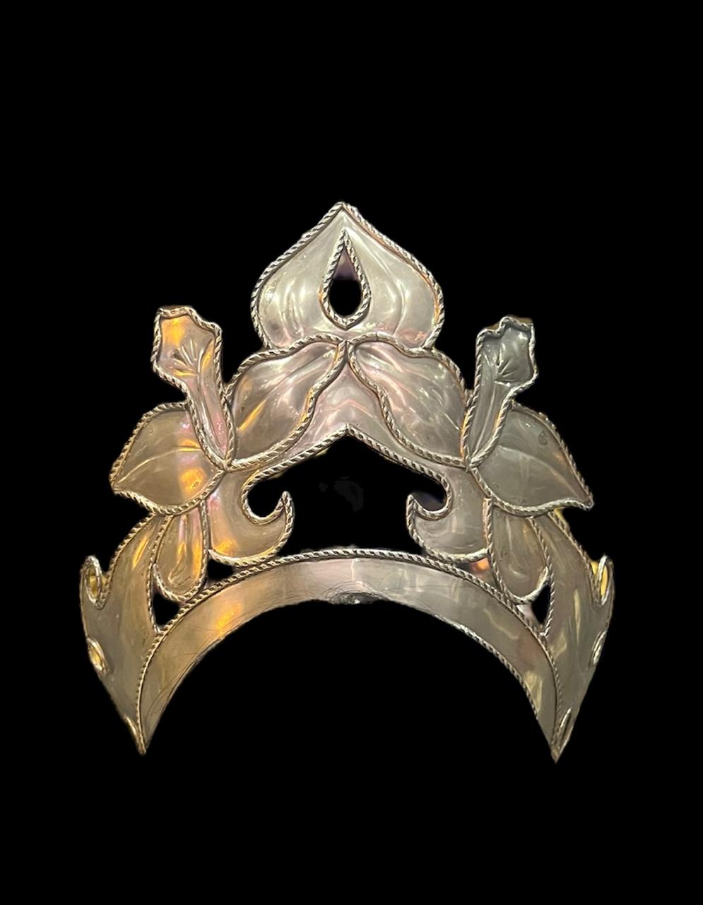 CORONA DE PLATA 925 SELLADA