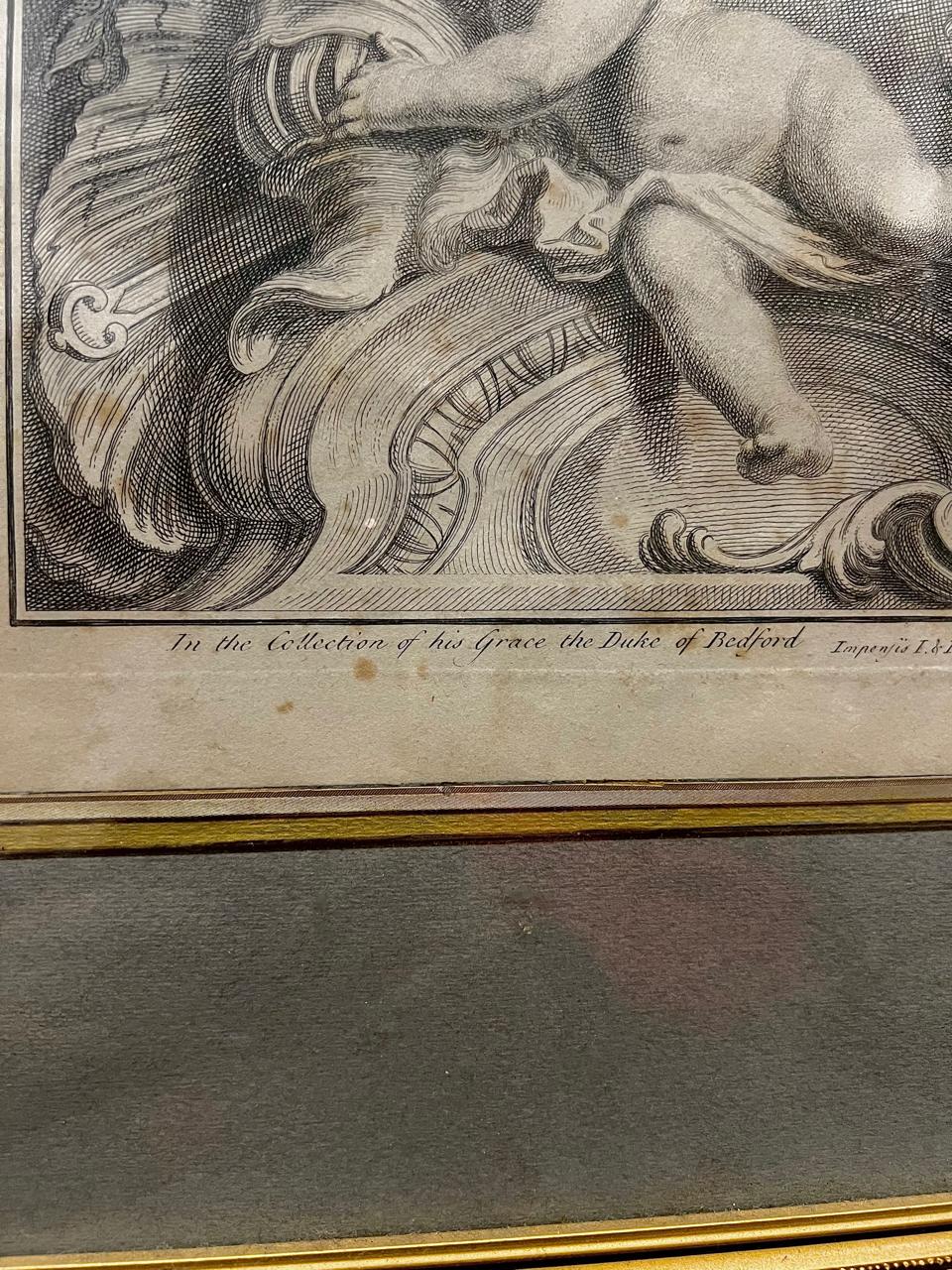 GRABADO JACOBUS HOUBRAKEN FECHA 1740 - Image 6