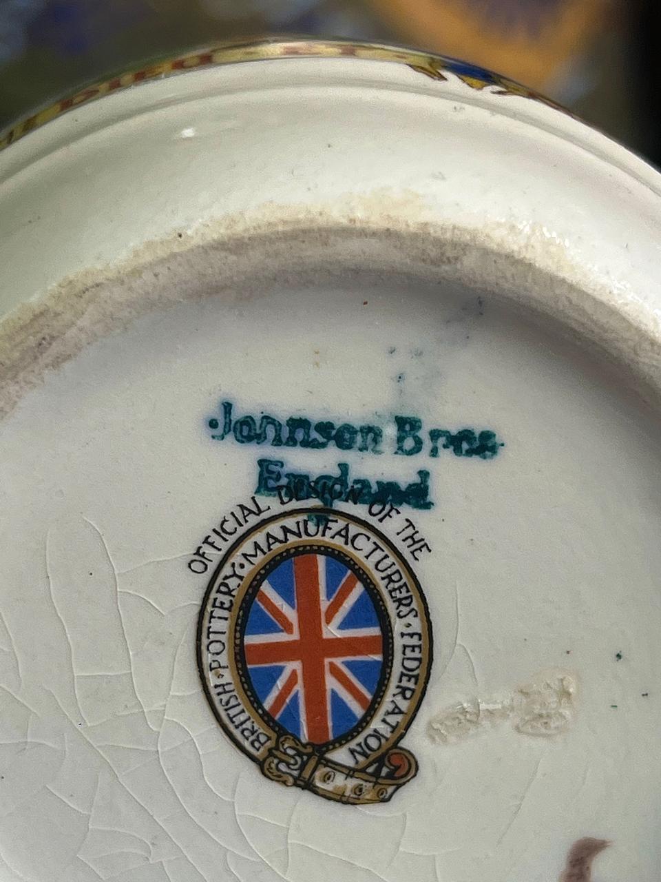 TAZA CONMEMORACION JORGE VI Y LA REINA ISABEL - Image 4