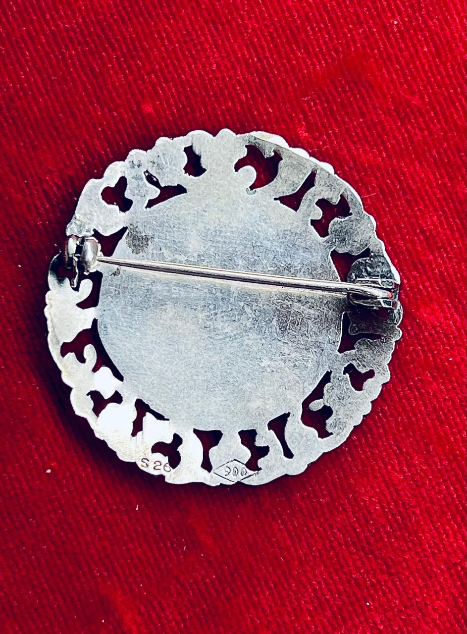 PRENDEDOR DE PLATA ESTILO FLORENTINO - Image 2