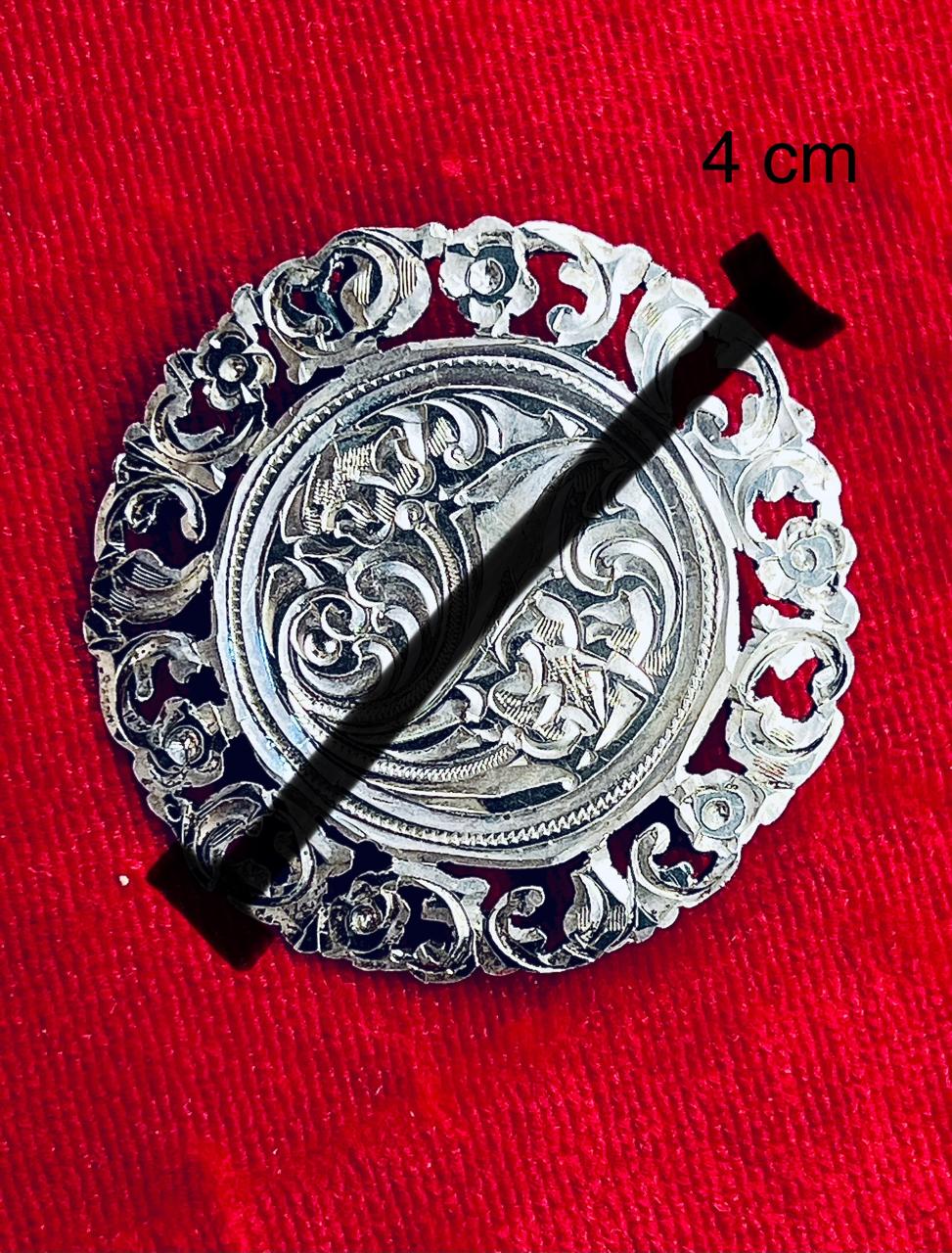 PRENDEDOR DE PLATA ESTILO FLORENTINO - Image 3