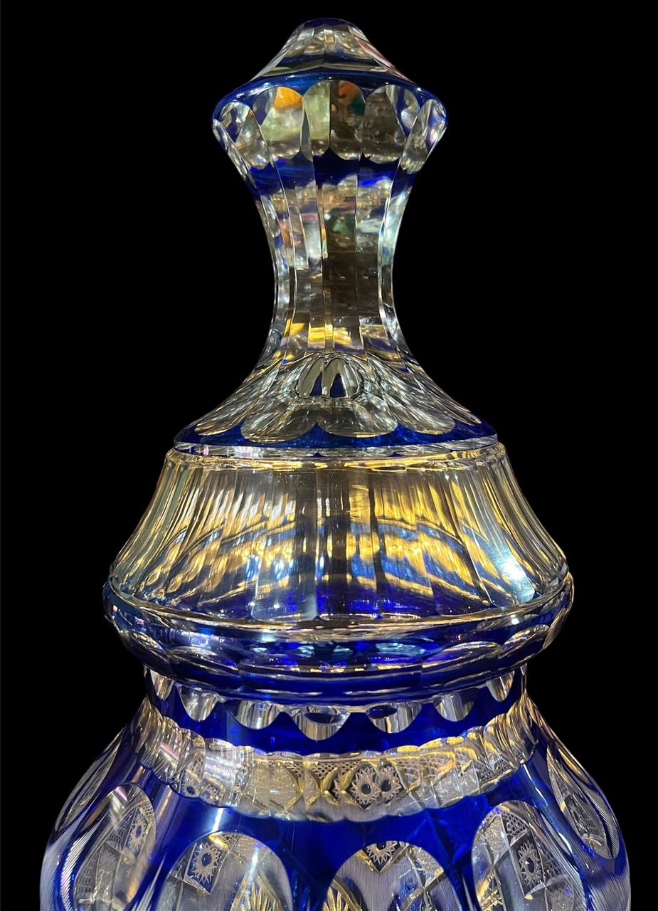 POTICHE CRISTAL TALLADO 60 CM DE ALTURA - Image 2