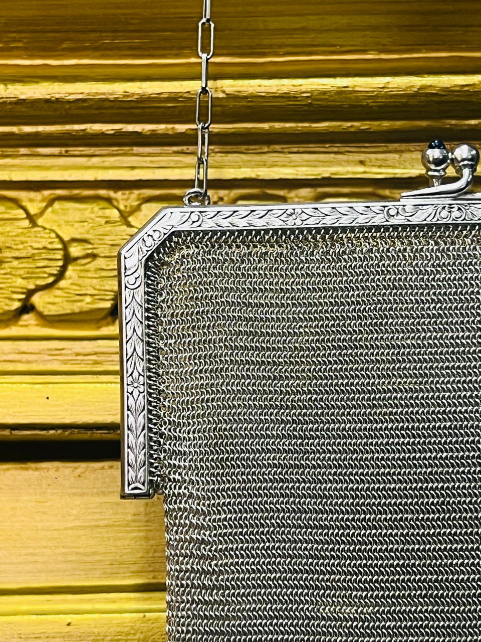 CARTERITA/MONEDERO DE PLATA ART DECO - Image 3