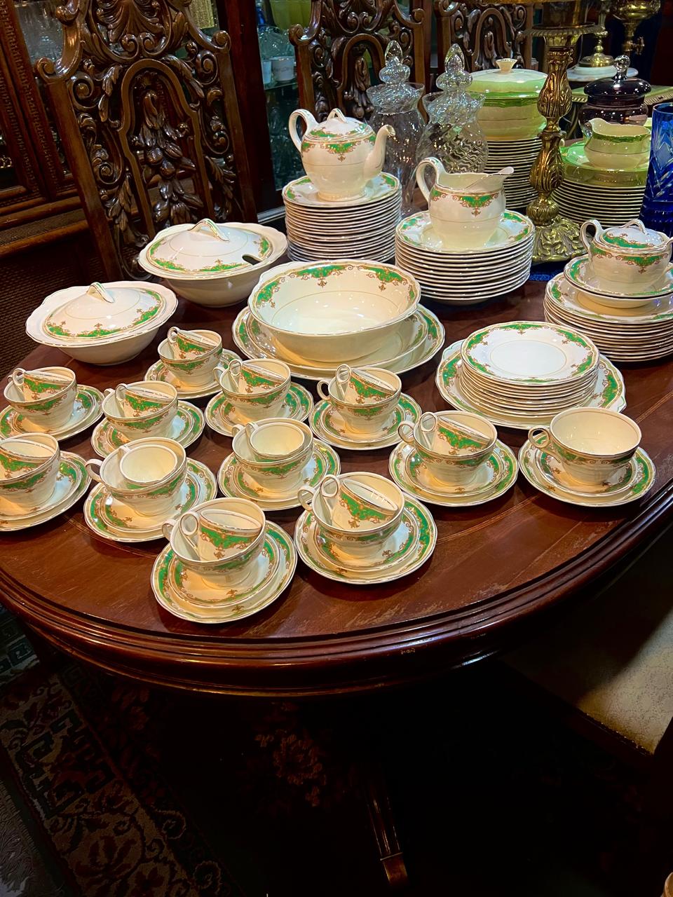 LOZA INGLESA 109 PIEZAS GRINDLEY