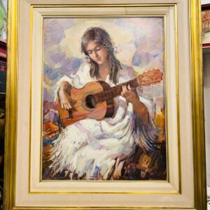 CUADRO TECNICA MIXTA GUSTAVO PUJALTE 1990