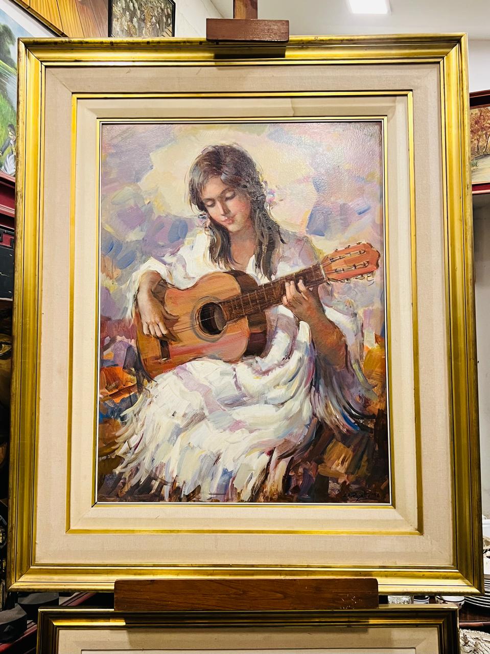 CUADRO TECNICA MIXTA GUSTAVO PUJALTE 1990