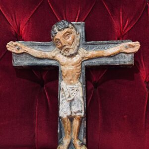 CRUCIFIJO JESUS CERAMICA ENCRA