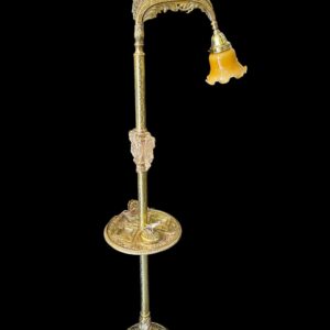 LAMPARA CENICERO DE BRONCE DECADA DEL 20