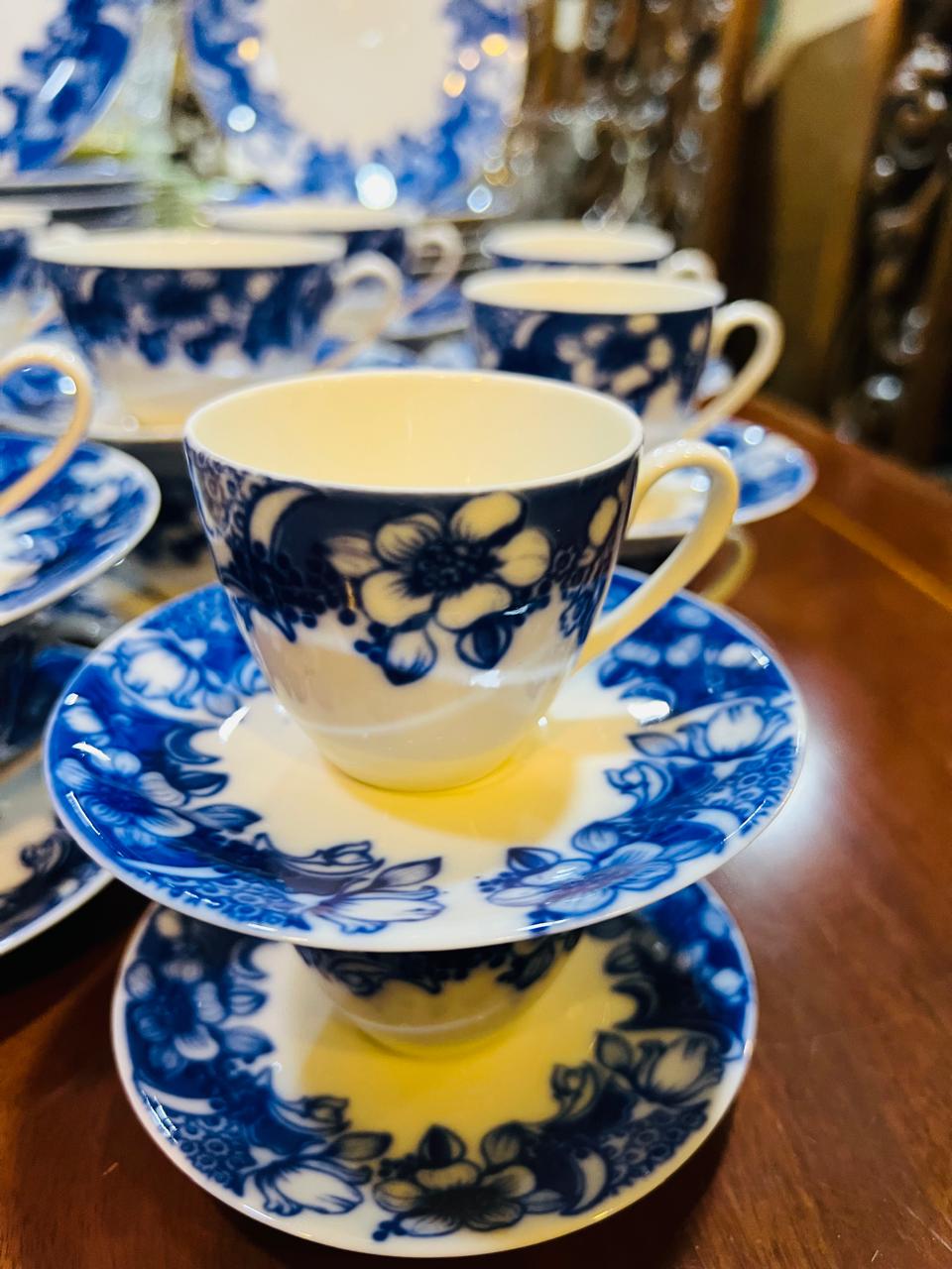 VAJILLA VERBANO RETRO AZUL 84 PIEZAS - Image 3