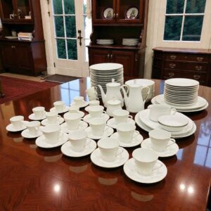 VAJILLA PORCELANA TSUJI CLASICO 92 PIEZAS