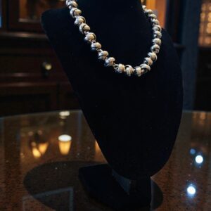 COLGANTE PLATA PUNTO ENTRELAZADO FANTASIA