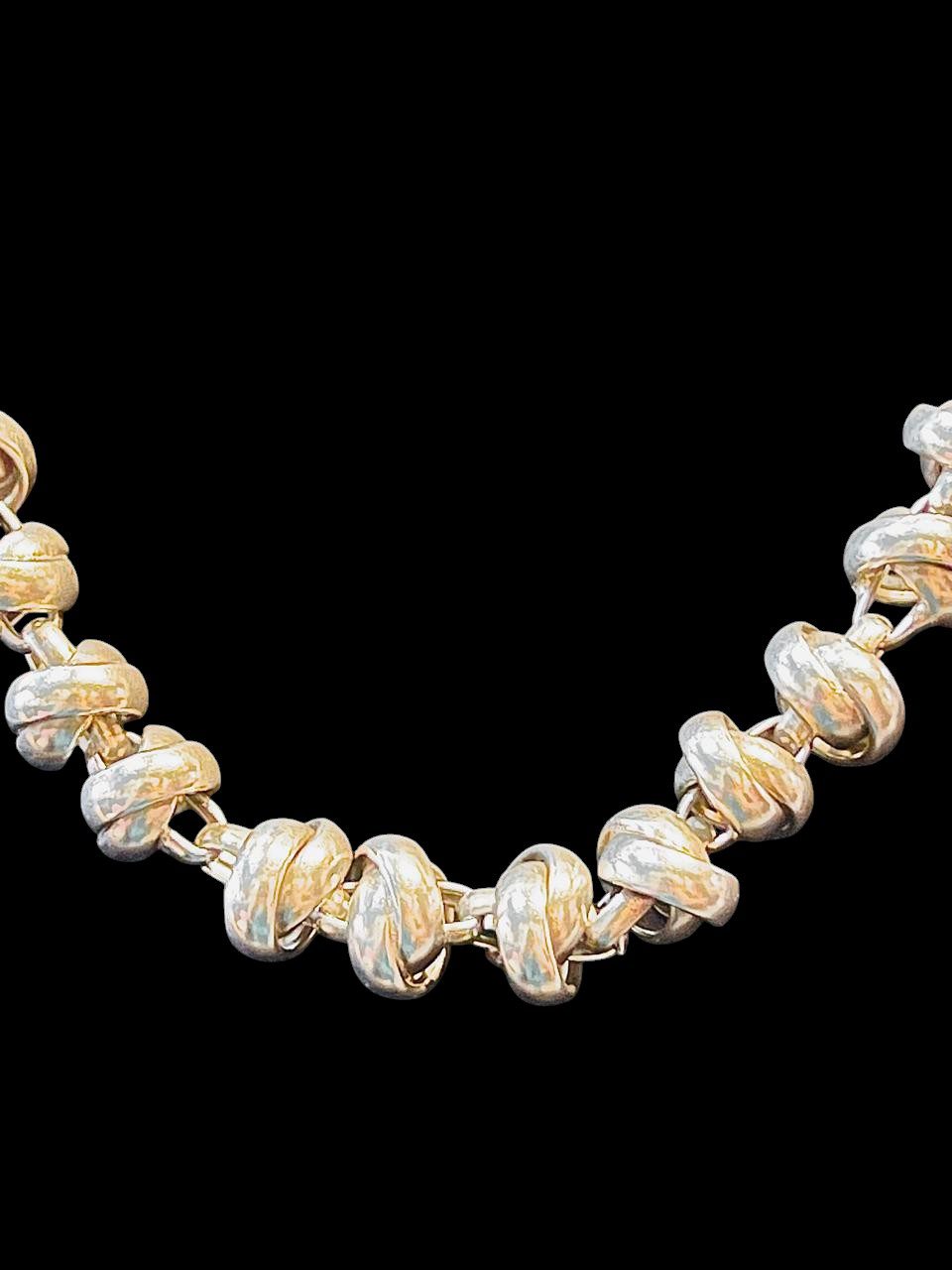 COLGANTE PLATA PUNTO ENTRELAZADO FANTASIA - Image 2