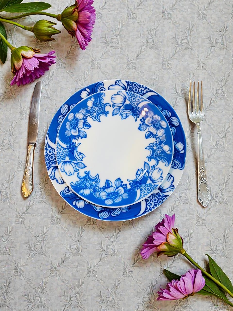 VAJILLA VERBANO RETRO AZUL 84 PIEZAS - Image 4