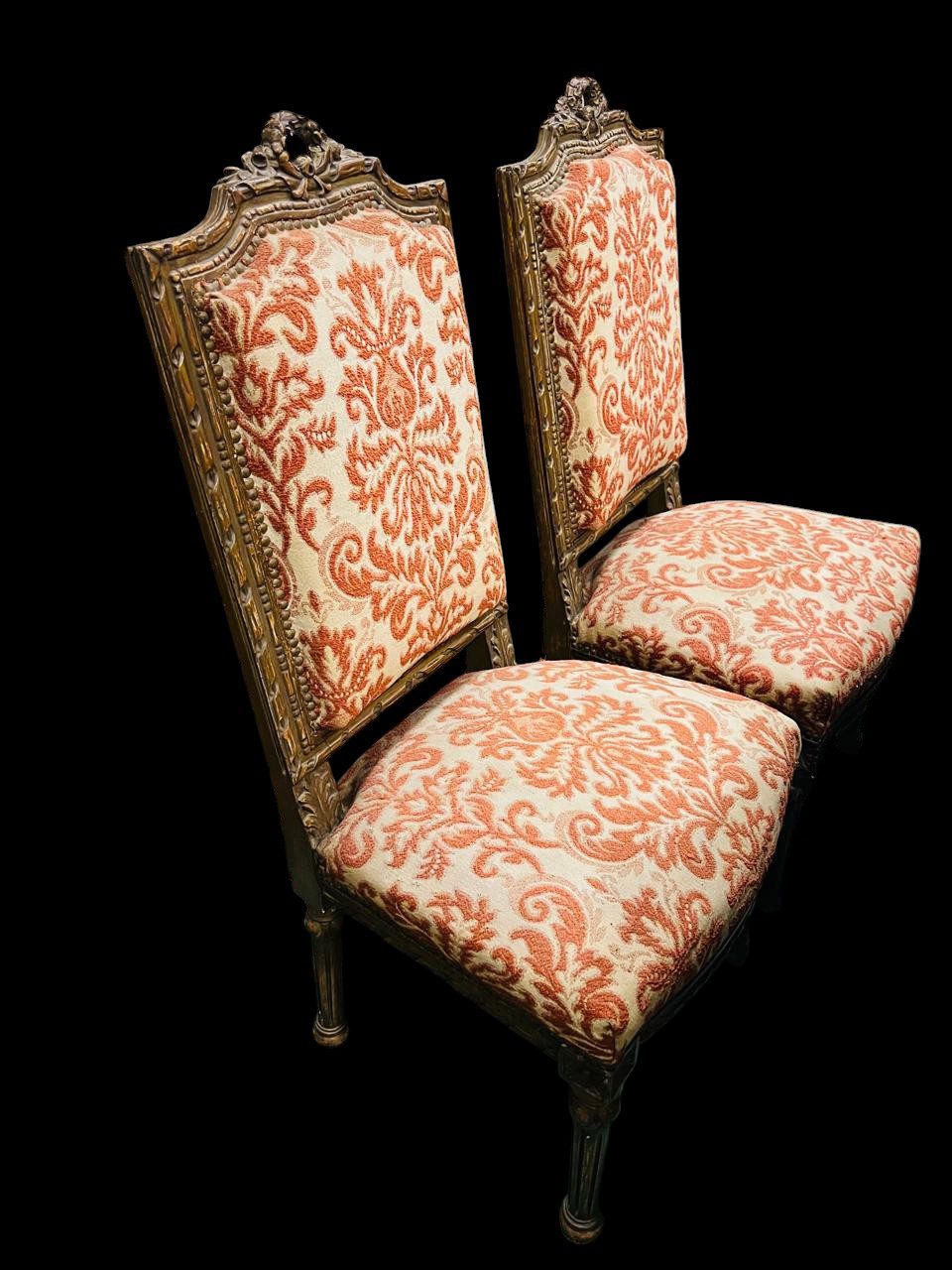 PAR SILLAS LUIS XVI ANTIGUAS