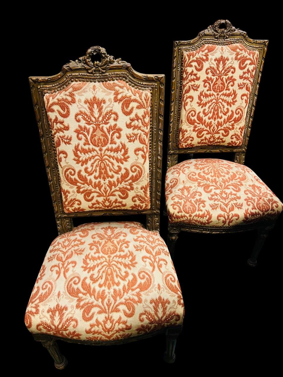 PAR SILLAS LUIS XVI ANTIGUAS - Image 2