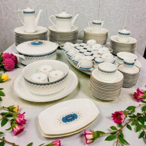 VAJILLA PORCELANA VERBANO 105 PIEZAS