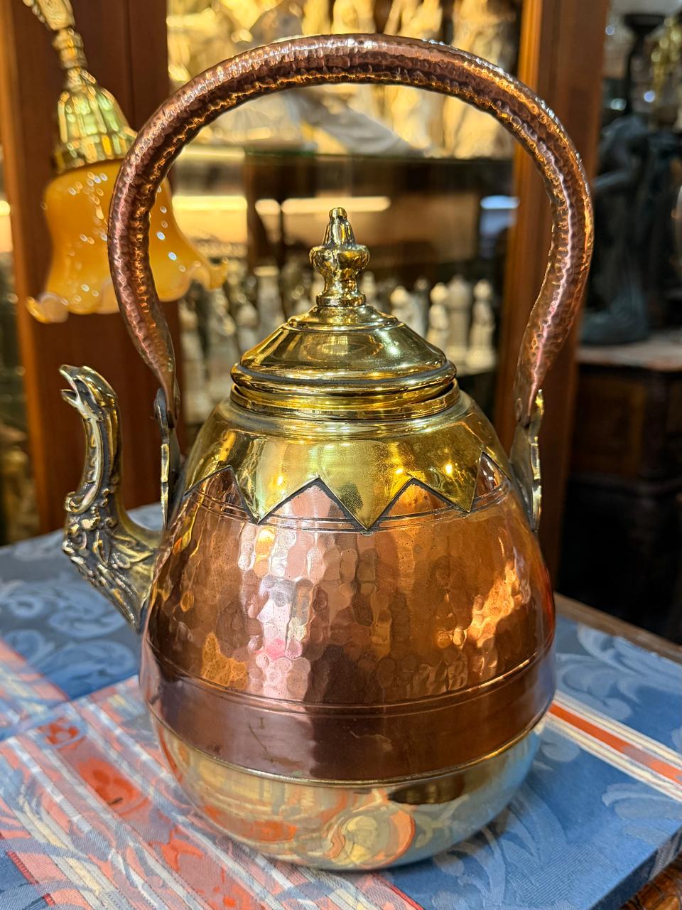 PAVA ANTIGUA COBRE Y BRONCE