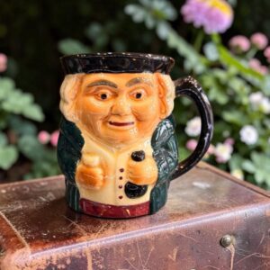 TAZA DE CERAMICA INGLESA STAFFORDSHIRE