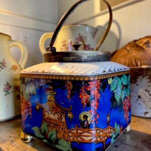 BARRIL GALLETITAS ANTIGUO LANCASTER & SON 1930