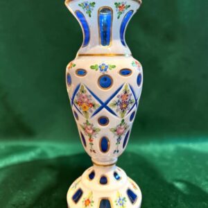 JARRON CRISTAL BOHEMIA TECNICA SUPERPUESTA
