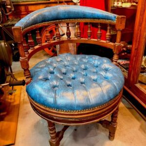 SILLON DE ESCRITORIO GIRATORIO ESTILO INGLES