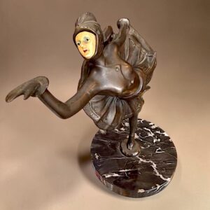 ESCULTURA BAILARINA ART DECO