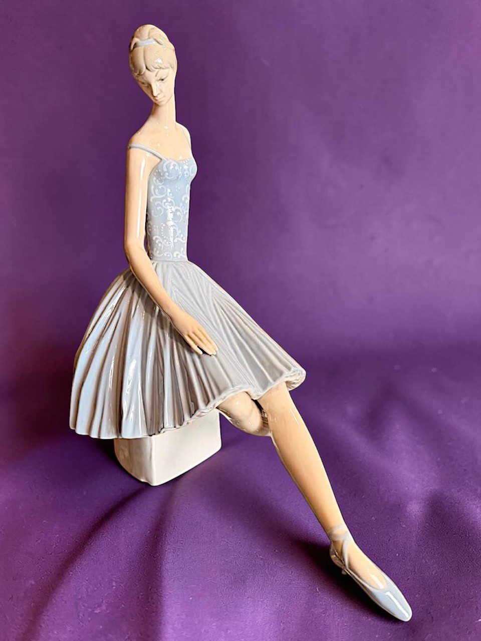 FIGURA PORCELANA LLADRO "BAILARINA ENTRE BAMABALINAS" - Image 2
