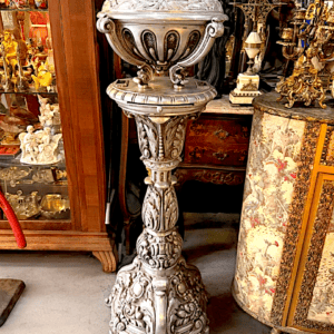 TARJETERO FUNEBRE DE FUNDICION ORNAMENTADA