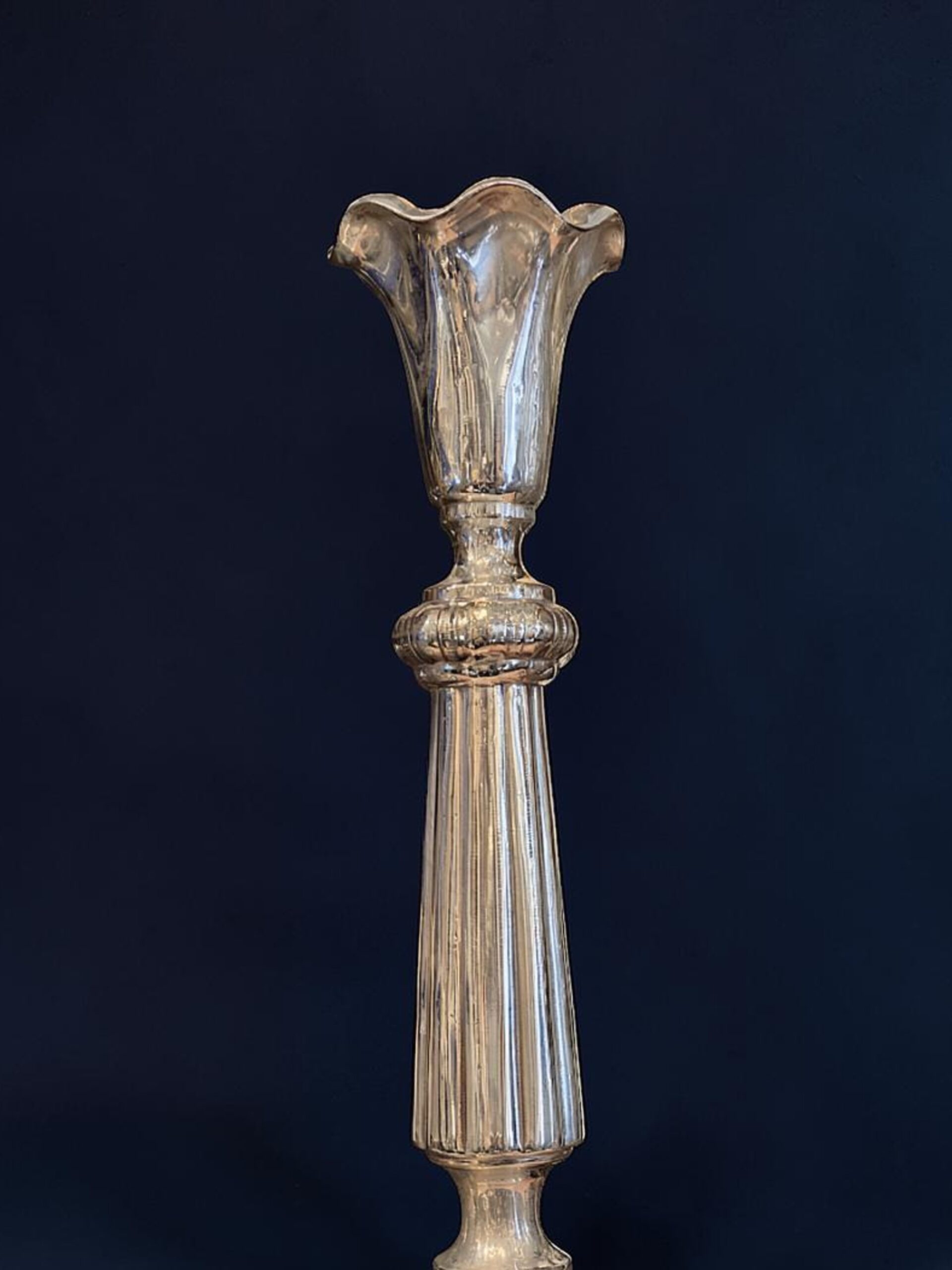 CANDELABROS NEOCLASICOS EUROPEOS PLATEADOS 36 CM - Image 2