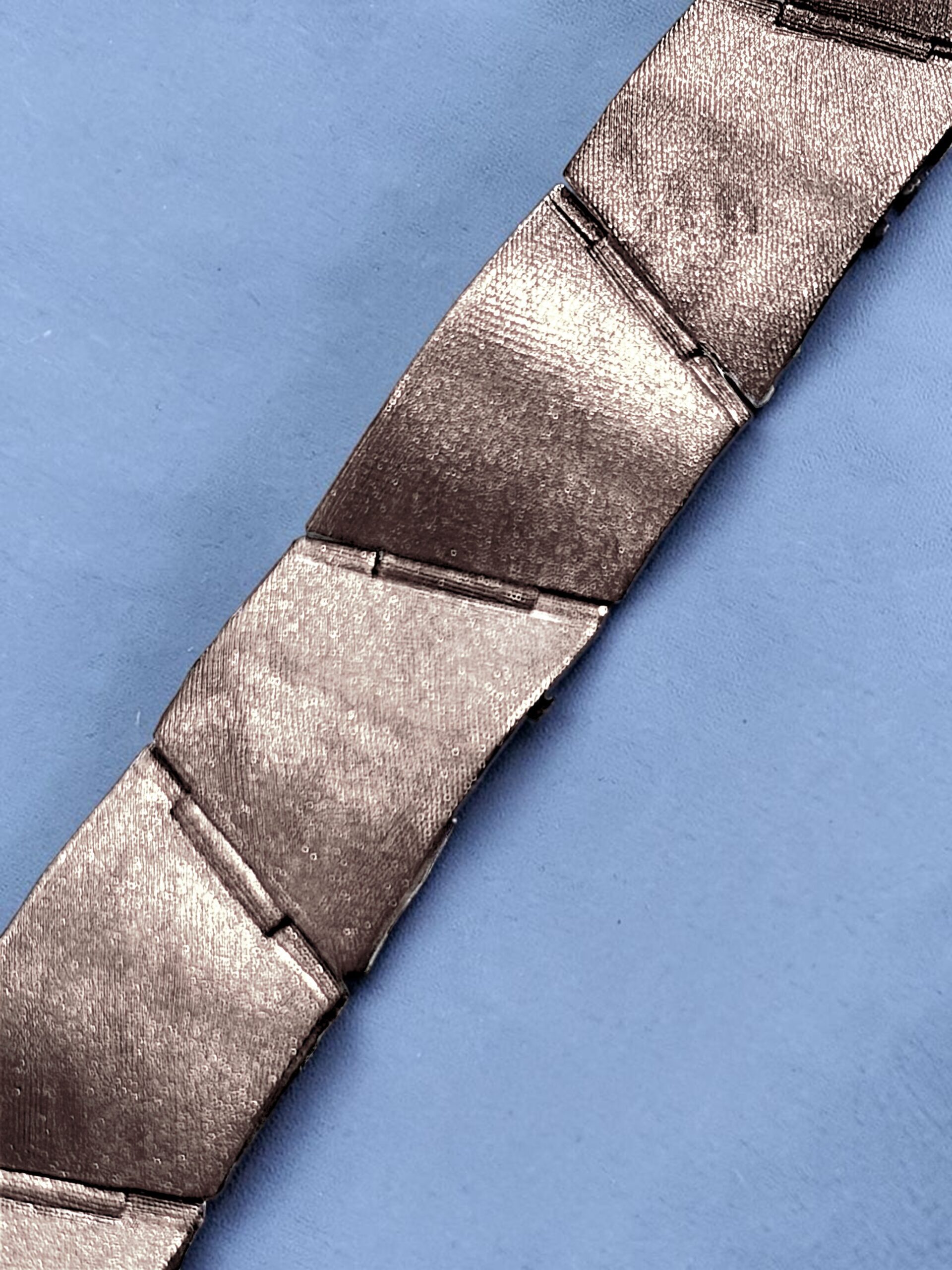 PULSERA DE PLATA BELGIORNO DISEÑO GEOMETRICO - Image 2
