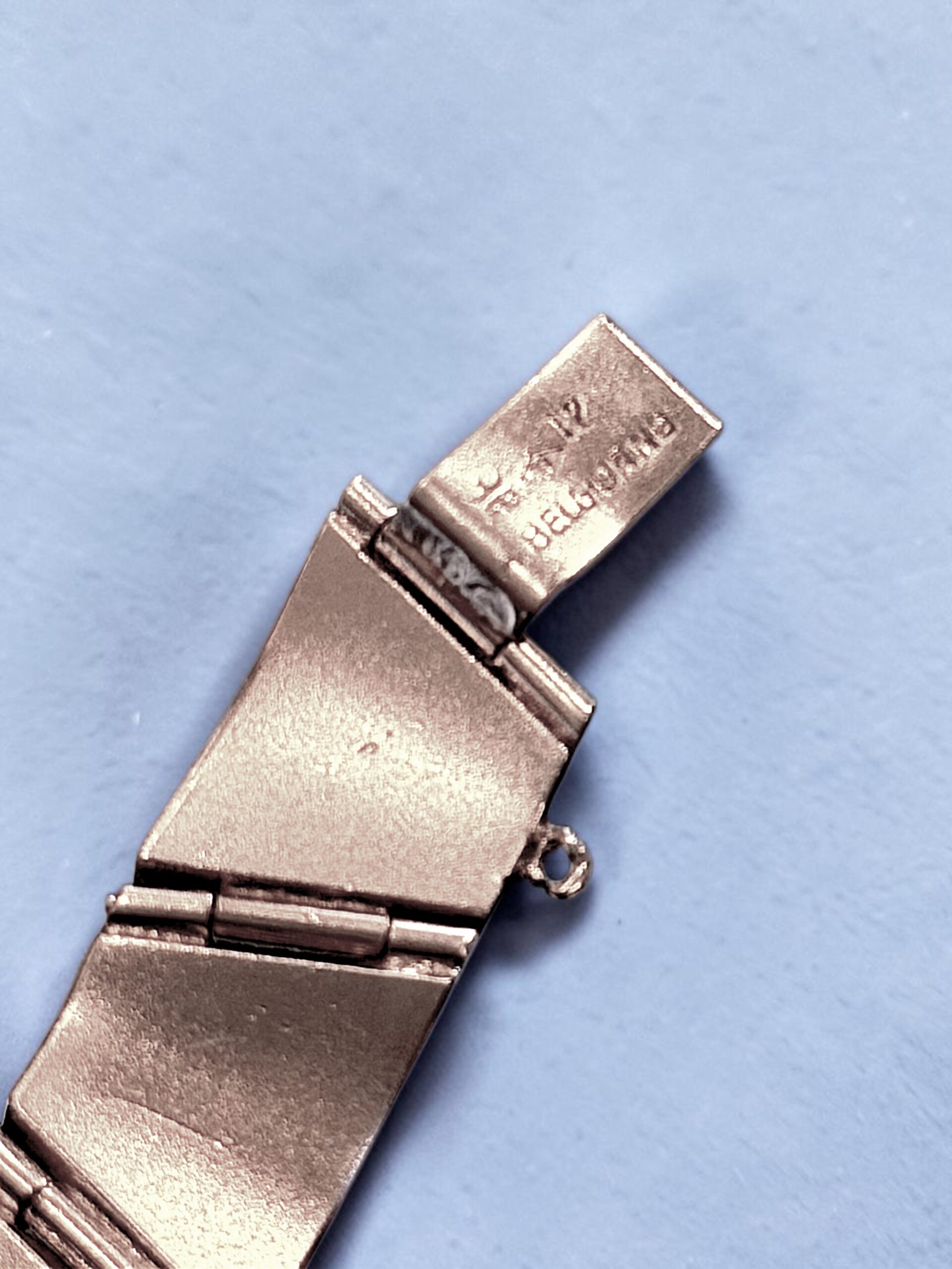 PULSERA DE PLATA BELGIORNO DISEÑO GEOMETRICO - Image 4