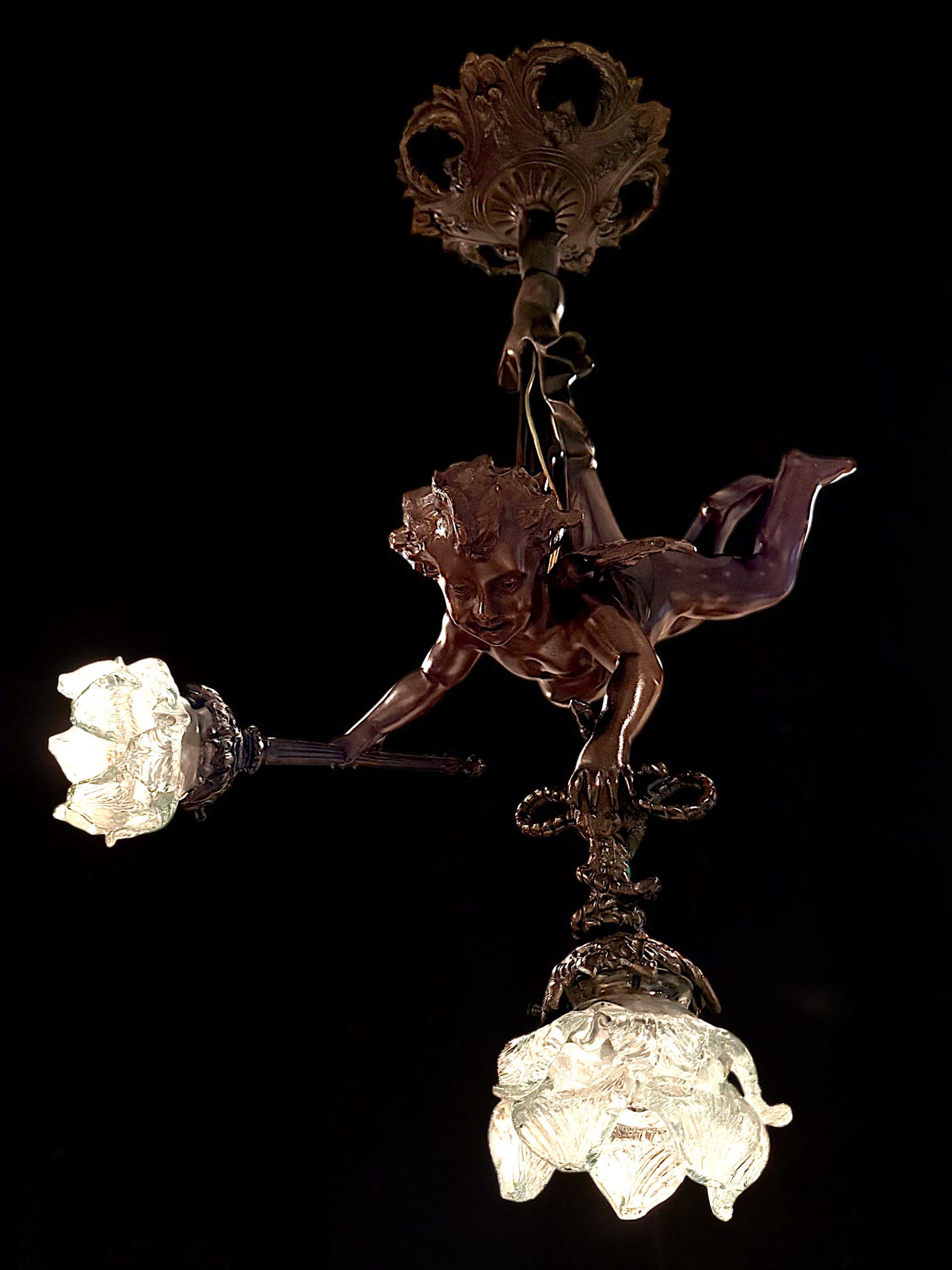LUMINARIA QUERUBIN PETIT BRONCE - Image 2