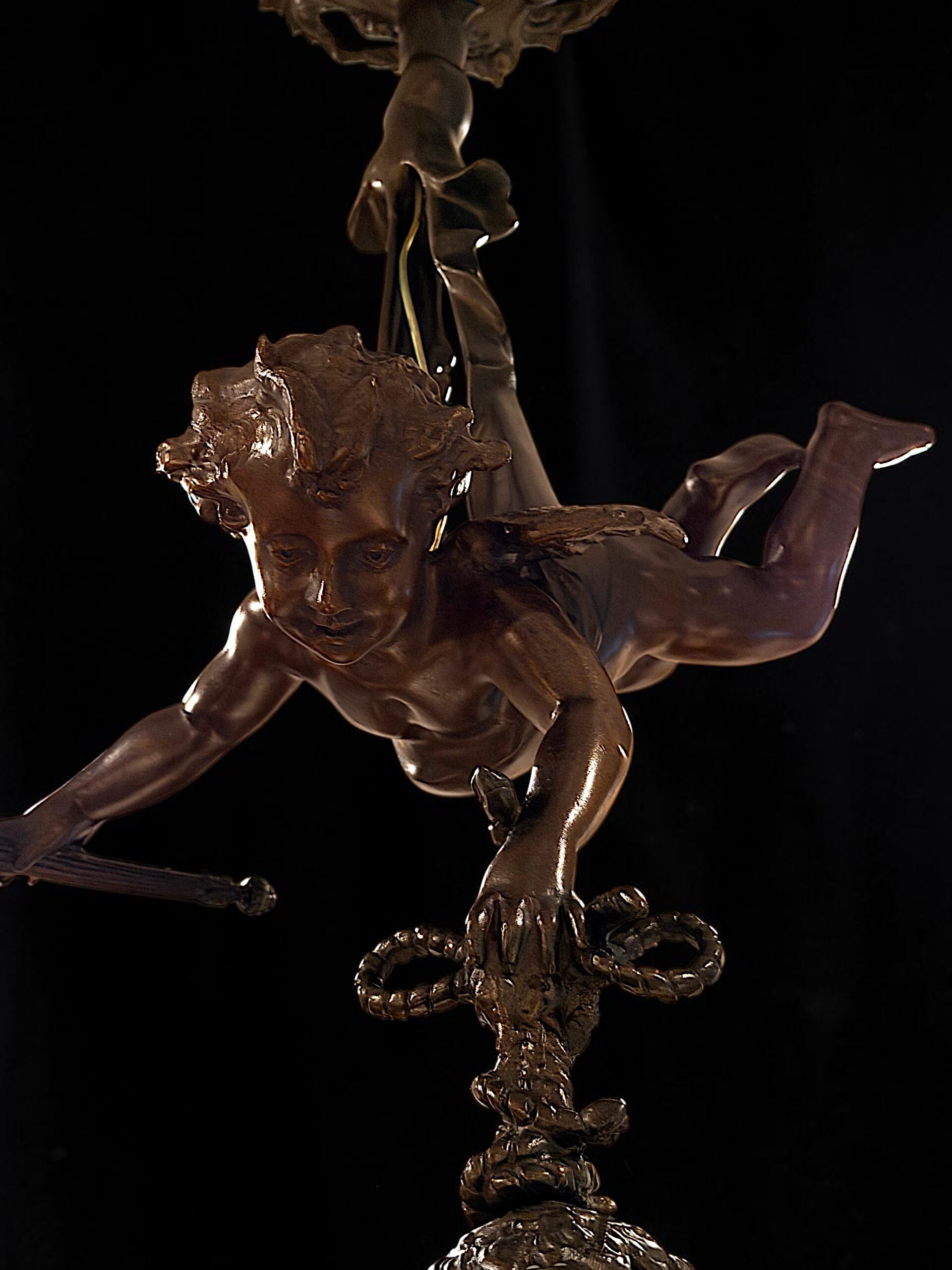 LUMINARIA QUERUBIN PETIT BRONCE - Image 3
