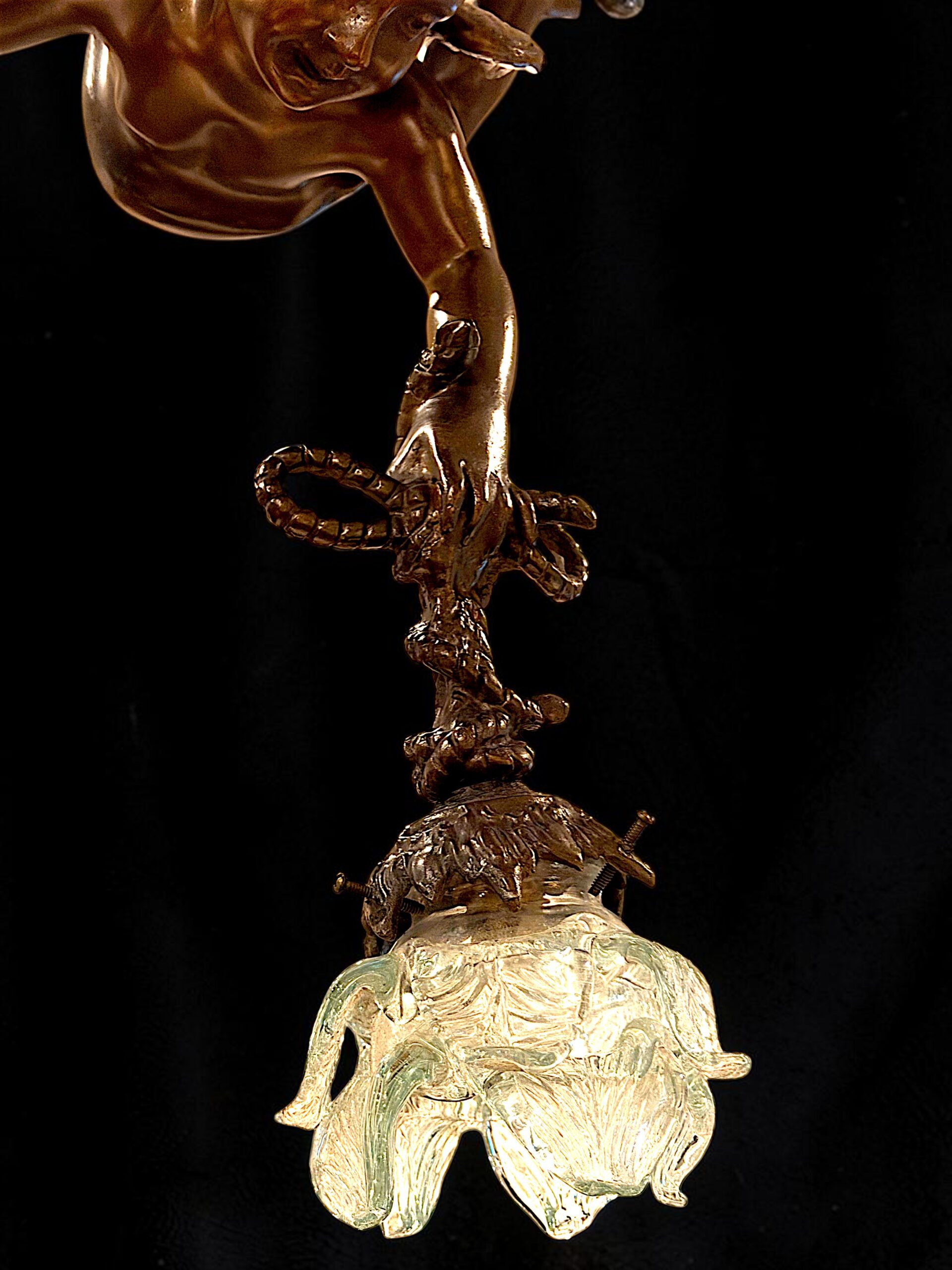 LUMINARIA QUERUBIN PETIT BRONCE - Image 4