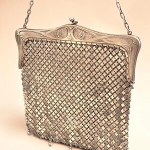 CARTERA DE PLATA ESTILO ART NOUVEAU