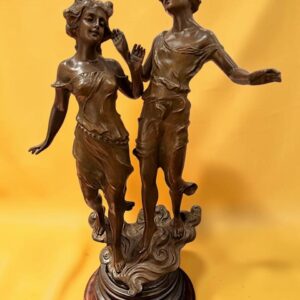 GRAN ESCULTURA PETIT BRONCE 75CM