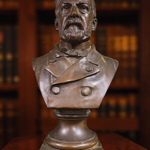 BUSTO DE BRONCE FRANCES LOUIS PASTEUR 45 CM